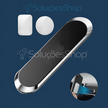 MagFix Pro - Suporte Magnético 360° Ultra Compacto e Versátil