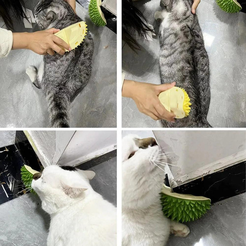 Massageador Cat Scratcher para animais de estimação, remove o pente de cabelo - SoluçõesShop