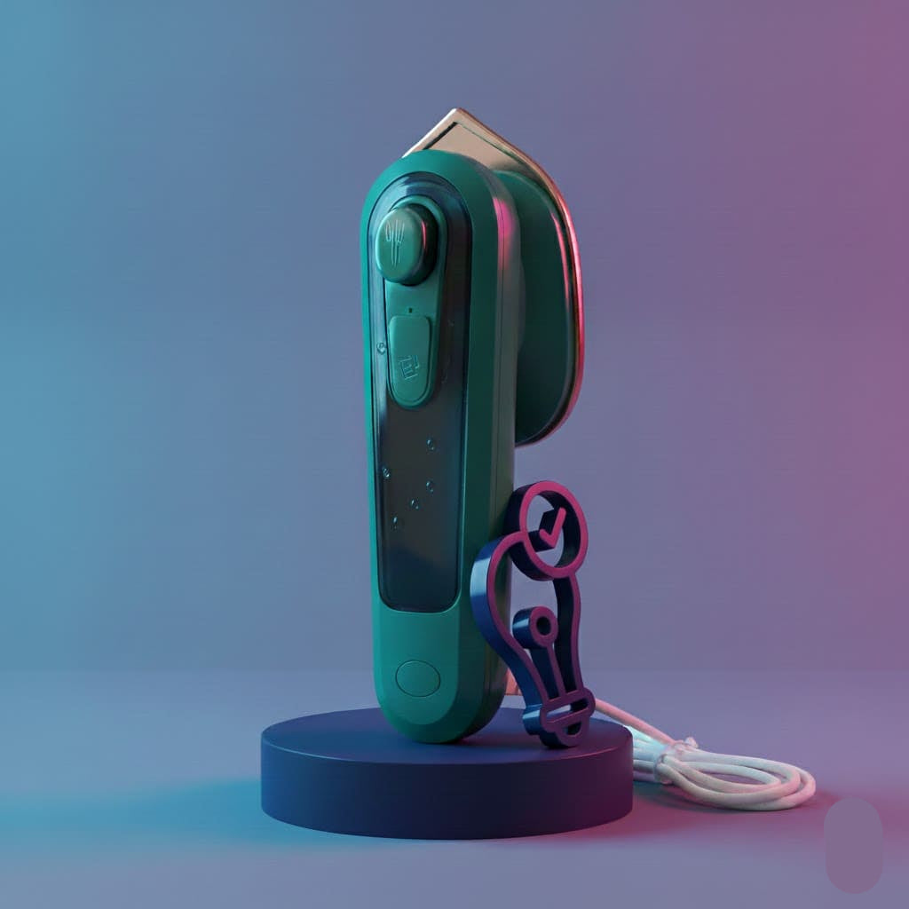 Vapora™ - O Mini Ferro Que Deixa Suas Roupas e Seu Dia Impecáveis