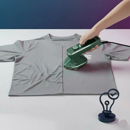 Vapora™ - O Mini Ferro Que Deixa Suas Roupas e Seu Dia Impecáveis